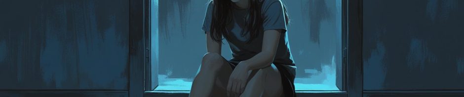 Lonely teenager sitting quietly by a window, deep in thought—symbolising the hidden emotional struggles many young people face.