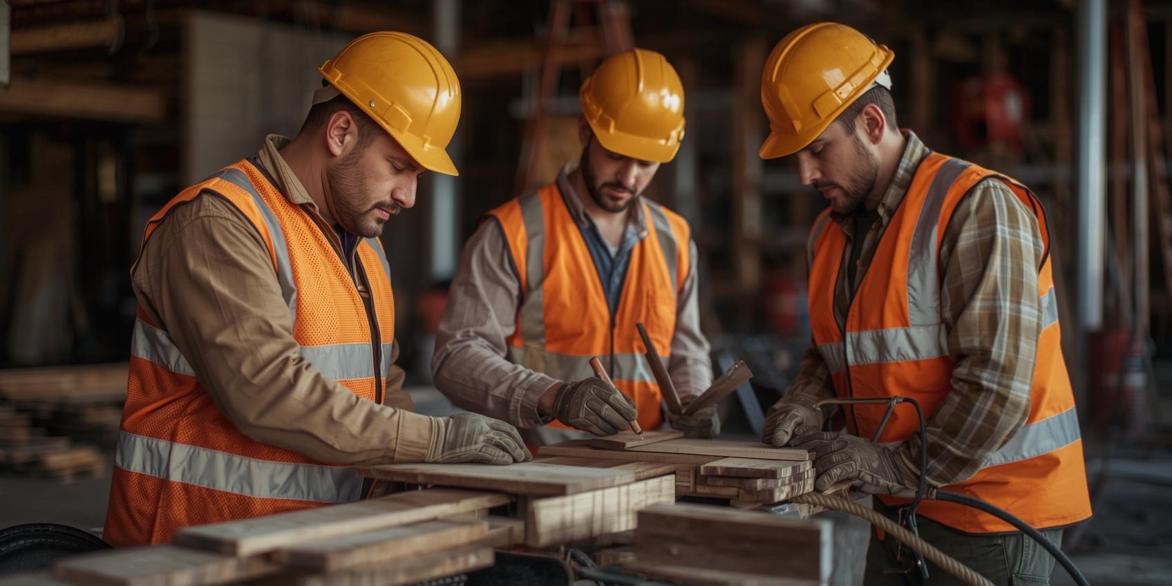 “Construction worker sitting on scaffolding, head down — symbol of mental health struggles in the building industry.”